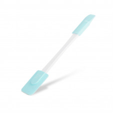 Spatulă din silicon - albastru deschis - 24,5 x 4,5 cm