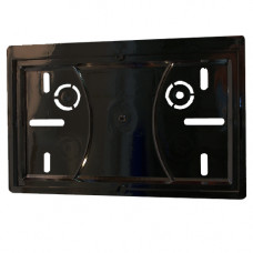 Suport numar inmatriculare moto 24,5x16cm 1buc - Negru Suport numar inmatriculare moto 24,5x16cm 1buc - Negru