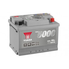 Acumulator Pornire Battery YUASA 12V 60Ah/640A YBX5000 Silver High Performance SMF R+ standard 243x175x175 B13 starting YUASA YBX5075 Acumulator Pornire Battery YUASA 12V 60Ah/640A YBX5000 Silver High Performance SMF R+ standard 243x175x175 B13 starting YUASA YBX5075