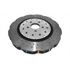 Disc frana de performanta High-efficiency brake disc 1pcs 5000 Series Ventilated Cut-Drilled front  L/R outer diameter 390 mm thickness 36 mm AUDI A6 C7 A7 4.0 01.13-09.18 DBA DBA 53002WSLVXD