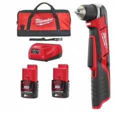 Surubelnita burghiu Drill-screwdriver power supply: battery-powered type: angle set of C12 RAD-202B 15-10mm voltage: 12V number of batteries: 2 2 Ah Li-Ion MILWAUKEE 4933441215 Surubelnita burghiu Drill-screwdriver power supply: battery-powered type: angle set of C12 RAD-202B 15-10mm voltage: 12V number of batteries: 2 2 Ah Li-Ion MILWAUKEE 4933441215