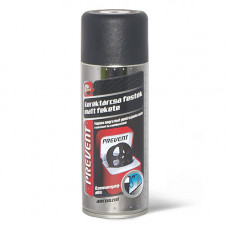 Vopsea pentru jante rezistenta la combustibili aerosol Prevent 400ml - Negru mat Vopsea pentru jante rezistenta la combustibili aerosol Prevent 400ml - Negru mat