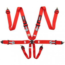 Centura de siguranta Interior accessories 6-point 3-inch belts colour: red fIA Certification RRS RRS0002CZE/2023 Centura de siguranta Interior accessories 6-point 3-inch belts colour: red fIA Certification RRS RRS0002CZE/2023
