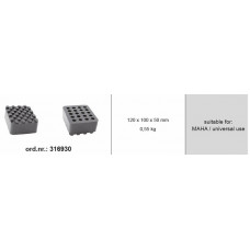 Tampon cric hidraulic Rubber pad {Rubber pad} 120mmx100mmx50mm type: square BOECK 316930 Tampon cric hidraulic Rubber pad {Rubber pad} 120mmx100mmx50mm type: square BOECK 316930