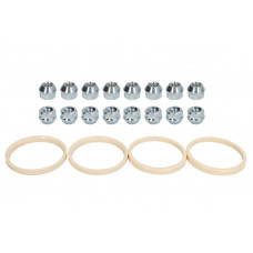 Trusa de montare a jantei de aliaj Fitting kit O 76x671 N M12x15 K19 OPEN 1 kit / 4 wheels - B/N qty 16 MAK MAK 8000000333 Trusa de montare a jantei de aliaj Fitting kit O 76x671 N M12x15 K19 OPEN 1 kit / 4 wheels - B/N qty 16 MAK MAK 8000000333
