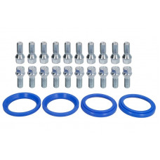 Trusa de montare a jantei de aliaj Fitting kit TX 76x571 B M14x15x28 K19 1 kit / 4 wheels - B/N qty 20 MAK MAK 8000000036 Trusa de montare a jantei de aliaj Fitting kit TX 76x571 B M14x15x28 K19 1 kit / 4 wheels - B/N qty 20 MAK MAK 8000000036