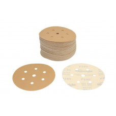 Abrazivi GOLD Hartie abraziva disc rupe banda numar gauri 7 gradatie P280 diametru 150mm culoare bej ambalaje 100 buc SUNMIGHT SUN52613 Abrazivi GOLD Hartie abraziva disc rupe banda numar gauri 7 gradatie P280 diametru 150mm culoare bej ambalaje 100 buc SUNMIGHT SUN52613