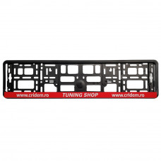 Suporti numar inmatriculare set 2buc - Tuning Shop - Rosu Suporti numar inmatriculare set 2buc - Tuning Shop - Rosu