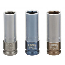 "Set scule Set tubulare impact dimensiune tubulara: 1/2"" 3 buc" SONIC 300301 "Set scule Set tubulare impact dimensiune tubulara: 1/2"" 3 buc" SONIC 300301
