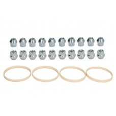 Trusa de montare a jantei de aliaj Fitting kit Y 76x716 N 1/2 UNF K19 OPEN 1 kit / 4 wheels - B/N qty 20 MAK MAK 8000000855 Trusa de montare a jantei de aliaj Fitting kit Y 76x716 N 1/2 UNF K19 OPEN 1 kit / 4 wheels - B/N qty 20 MAK MAK 8000000855