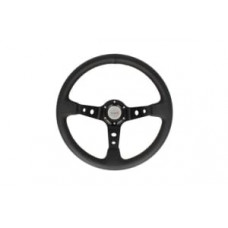 Volan sport ProRacing 5125A. Srednica: 35 cm, Odsadzenie: 8cm, material: aluminium i skora ekologiczna. Volan sport sportowa wykonana z wysokiej jakosci materialow. - SPEEDMAX PP-KR-019