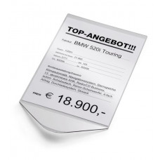 Verificare liste,etichete garaj Sales information board colour: transparent size: A4 vertically EICHNER E-9219-00102 Verificare liste,etichete garaj Sales information board colour: transparent size: A4 vertically EICHNER E-9219-00102