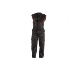 Imbracaminte de protectie si de lucru combinezoane o bucata marime: L gramaj: 280g/m² culoare: negru/portocaliu PROFITOOL 0XSK0001-3/L