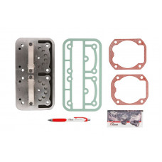 Placa intermediara compresor aer Placa intermediara a capului compresorului fara garnituri VADEN 1200 090 650