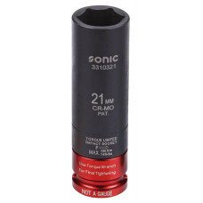 Tubulare si accesorii Tubulara impact HEX / Hexagonal 1/2” dimensiune metrica: 21mm pentru roti lungime 100mm cuplu maxim:100Nm SONIC 3310321 Tubulare si accesorii Tubulara impact HEX / Hexagonal 1/2” dimensiune metrica: 21mm pentru roti lungime 100mm cuplu maxim:100Nm SONIC 3310321