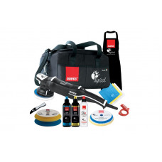 Masina de polizat Set de lustruire Big Foot amplitudine oscilatii: 15mm diametru disc 125mm ajustare turatie 3000-5200 rev./min. greutate 26 kg putere nominala 500W tensiune: 230V in set: accesorii sac RUPES 3201528