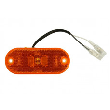 Lumina de clarificare Outline marker lights L/R orange LED height 45mm width 110mm depth 13mm surface hose length 100 no hanger 12V JOKON 12.1008.100