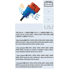 Comutator lumini frana Intrerupator frana ABARTH 500 / 595 / 695 500C / 595C / 695C GRANDE PUNTO PUNTO ALFA ROMEO 159 GIULIETTA MITO SPIDER CITROEN JUMPER NEMO NEMO/MINIVAN FIAT 500L 07.04- FAE FAE24796 Comutator lumini frana Intrerupator frana ABARTH 500 / 595 / 695 500C / 595C / 695C GRANDE PUNTO PUNTO ALFA ROMEO 159 GIULIETTA MITO SPIDER CITROEN JUMPER NEMO NEMO/MINIVAN FIAT 500L 07.04- FAE FAE24796