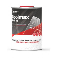 Uleiuri pt instalatia de climatizare Vehicle A/C system oil PAG 46 1L 1 pcs coolant type: R1234yf/R134a PAG 46 a/C station model: wszystkie modele MATRIX LUBRICANTS COOLMAX PAG 46 1L Uleiuri pt instalatia de climatizare Vehicle A/C system oil PAG 46 1L 1 pcs coolant type: R1234yf/R134a PAG 46 a/C station model: wszystkie modele MATRIX LUBRICANTS COOLMAX PAG 46 1L