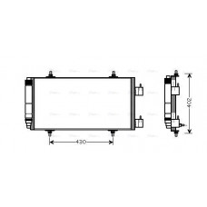 Condensator, climatizare A/C condenser with dryer CITROEN C8 FIAT ULYSSE LANCIA PHEDRA PEUGEOT 807 3.0 06.02- AVA COOLING CN5226D AVA Condensator, climatizare A/C condenser with dryer CITROEN C8 FIAT ULYSSE LANCIA PHEDRA PEUGEOT 807 3.0 06.02- AVA COOLING CN5226D AVA