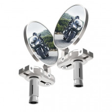 Sistem oglinzi Mirror set colour: silver fitting in handlebars 222mm OXFORD OX578 Sistem oglinzi Mirror set colour: silver fitting in handlebars 222mm OXFORD OX578