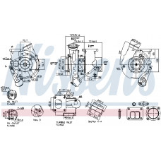 Turbocompresor Turbocharger with fitting kit MERCEDES ATEGO ATEGO 2 AXOR AXOR 2 ECONIC ZETROS OM902.913-OM926.990 01.98- NISSENS NIS 93299 Turbocompresor Turbocharger with fitting kit MERCEDES ATEGO ATEGO 2 AXOR AXOR 2 ECONIC ZETROS OM902.913-OM926.990 01.98- NISSENS NIS 93299