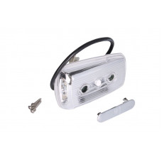 Semnalizator Indicator lamp side L/R glass colour: chrome/transparent LED chromium-plated SOLARIS URBINO II 10.06- JOKON 13.1049.000 Semnalizator Indicator lamp side L/R glass colour: chrome/transparent LED chromium-plated SOLARIS URBINO II 10.06- JOKON 13.1049.000