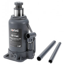 Cricuri / Standuri / Suporti portabili Bottle jack lifting capacity: 20000kg minimum lifting height 244 mm maximum lifting height: 449 mm number of pistons: 1 colour: neagra SONIC 4800706