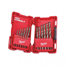 Burghiu Drill bit kit HSS-Co 19 pcs drill bit diameter: 1 15 2 25 3 35 4 45 5 55 6 65 7 75 8 85 9 95 10mm intended use material: cast iron / steel MILWAUKEE 4932352470 Burghiu Drill bit kit HSS-Co 19 pcs drill bit diameter: 1 15 2 25 3 35 4 45 5 55 6 65 7 75 8 85 9 95 10mm intended use material: cast iron / steel MILWAUKEE 4932352470