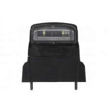 Iluminare numar de circulatie Licence plate lamp LED 12/24V colour: neagra glass colour: white connector: SUPERSEAL VIGNAL VAL199020