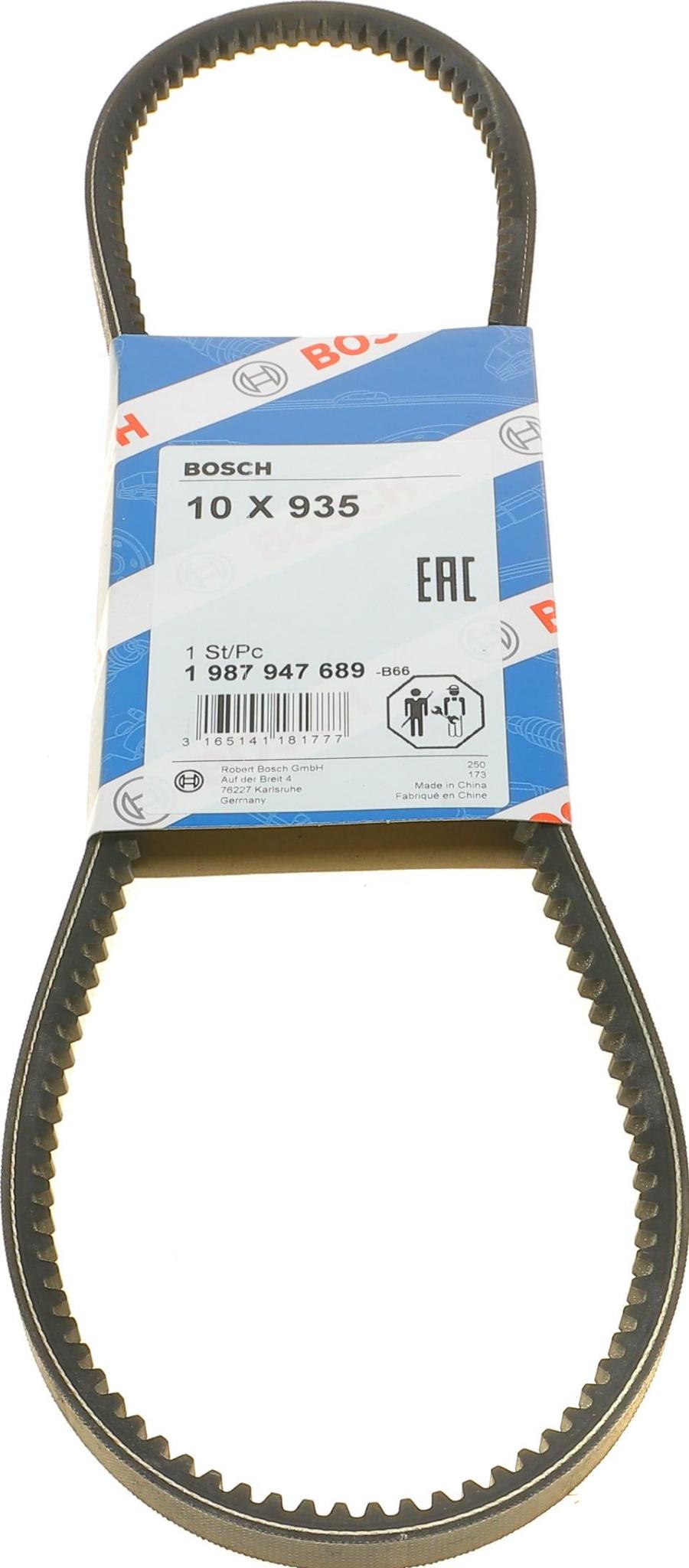 BOSCH 1 987 947 689 - Curea transmisie www.autofarm.ro