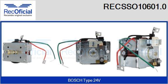 RECOFICIAL RECSSO10601.0 - Solenoid, electromotor www.autofarm.ro